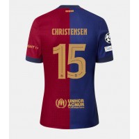 Maglia Calcio Barcelona Andreas Christensen #15 Prima Divisa 2024-25 Manica Corta